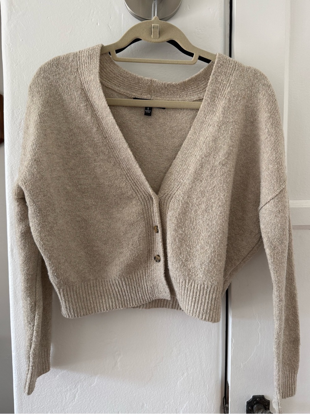 Love Tree Cropped Cardigan